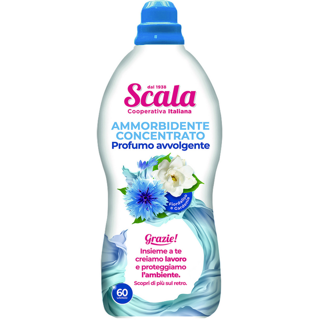 SCALA AMMORBIDENTE CONCENTRATO FIORDALISO E GARDENIA 1500 ML