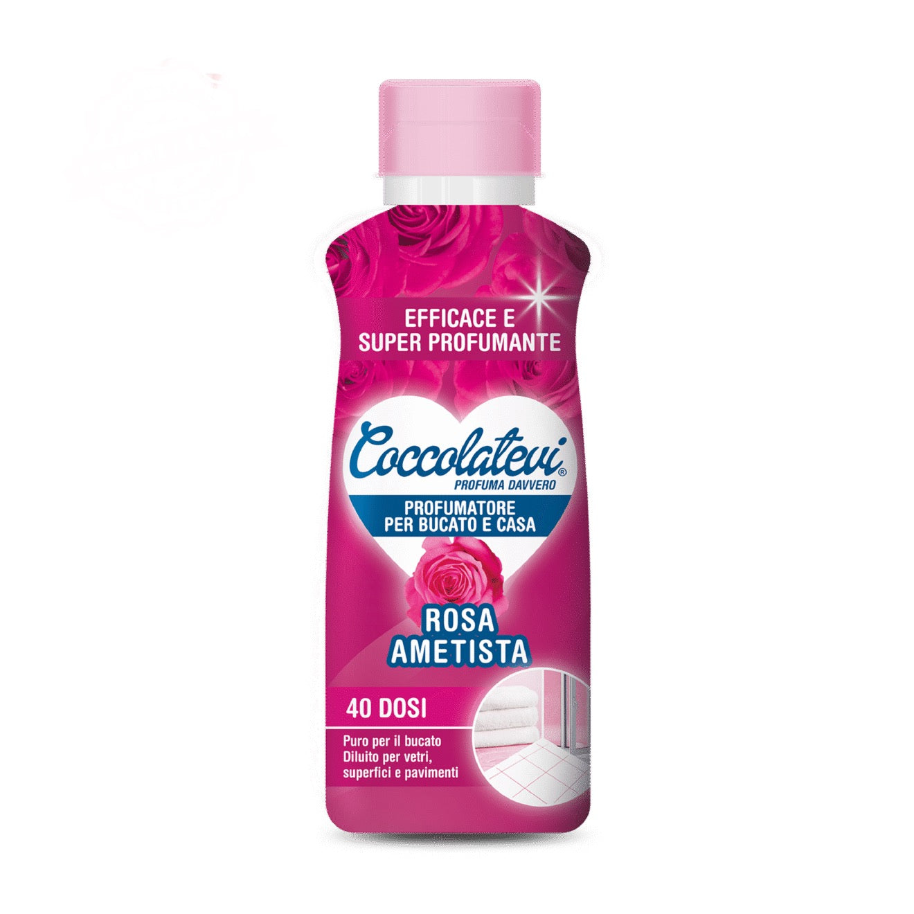 COCCOLATEVI PROFUMATORE BUCATO ROSA AMETISTA