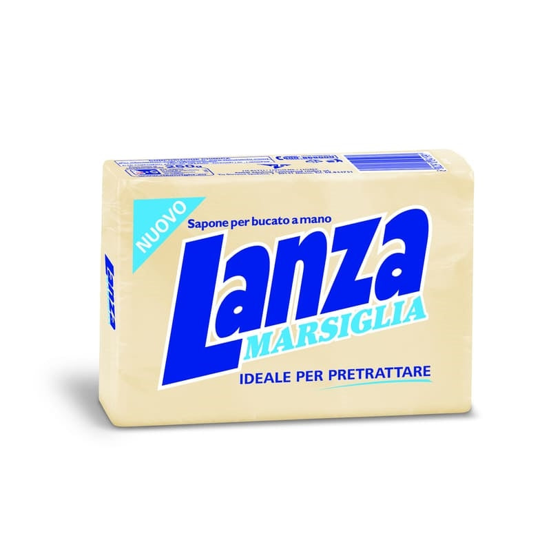 LANZA SAPONE SOLIDO 250GR IDEALE PER PRETRATTARE