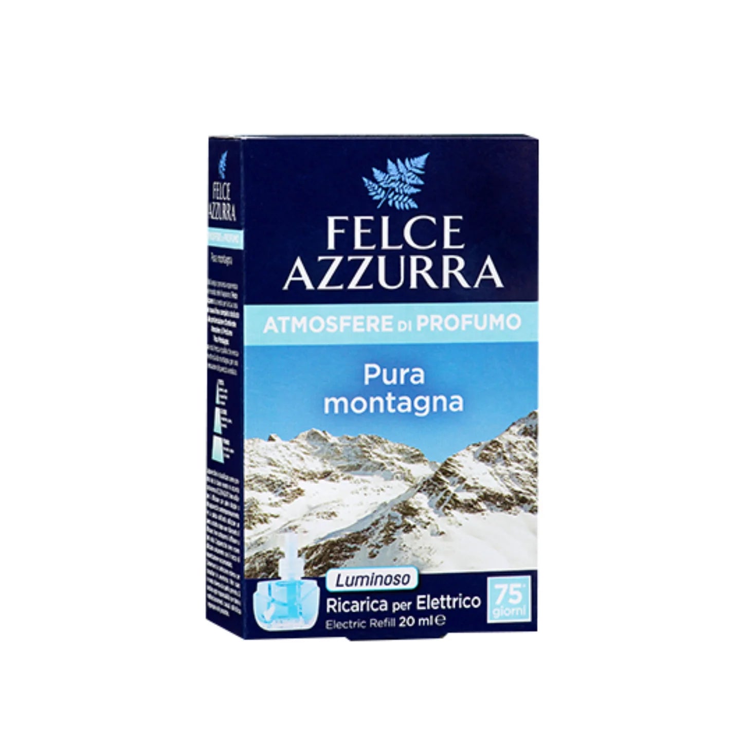 FELCE AZZURRA RICARICA 20ML PER DIFFUSORE ELETTRICO PURA MONTAGNA