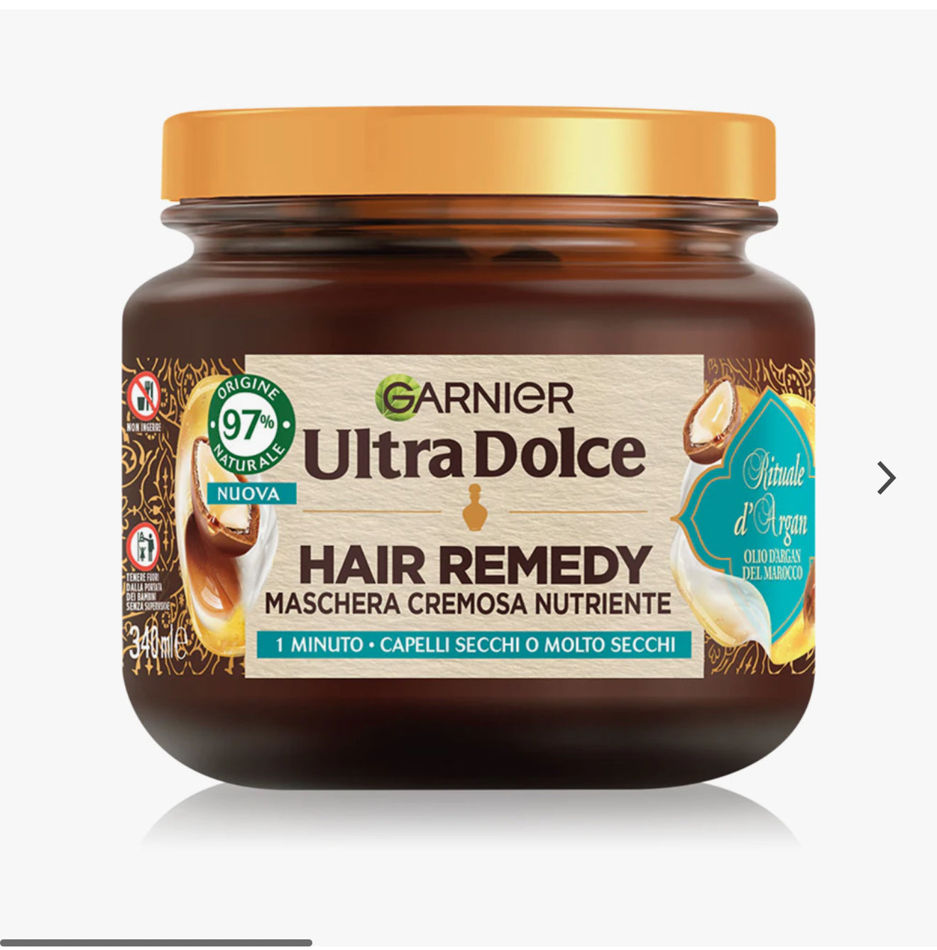 ULTRA DOLCE MASCHERA RITUALE D’ARGAN