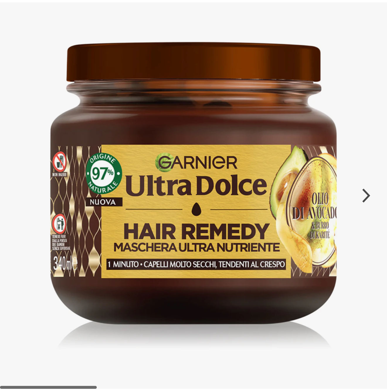 ULTRA DOLCE MASCHERA OLIO DI AVOCADO
