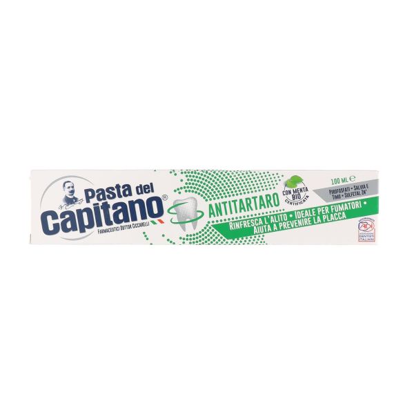 PASTA DEL CAPITANO DENTIFRICIO ANTITARTARO 100ML - I negozi del sottocosto