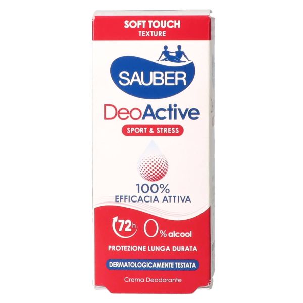SAUBER DEODORANTE CREMA DEO ACTIVE 35ML - I negozi del sottocosto