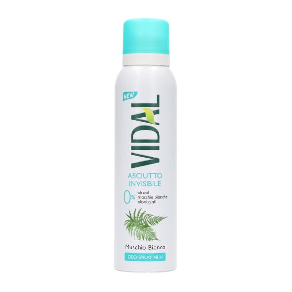 VIDAL DEODORANTE SPRAY MUSCHIO BIANCO 150ML