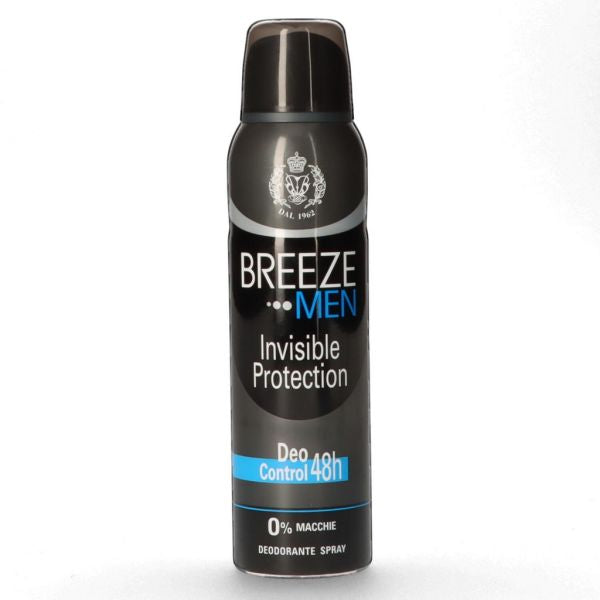 BREEZE DEODORANTE SPRAY MEN INVISIBLE PROTECTION 48H RINFRESCANTE 150 ML