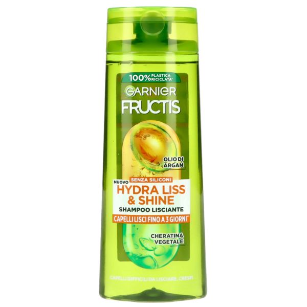 FRUCTIS SHAMPOO HYDRA LISS E SHINE 250ML