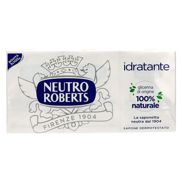 NEUTRO ROBERTS SAPONETTA NEUTRA IDRATATANTE 3PZ