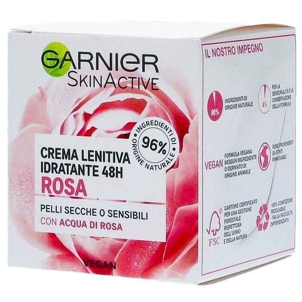 GARNIER SKINACTIVE CREMA LENITIVA ROSA