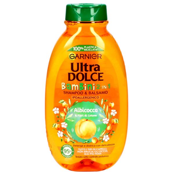 ULTRA DOLCE SHAMPOO BIMBI RE LEONE ALBICOCCA