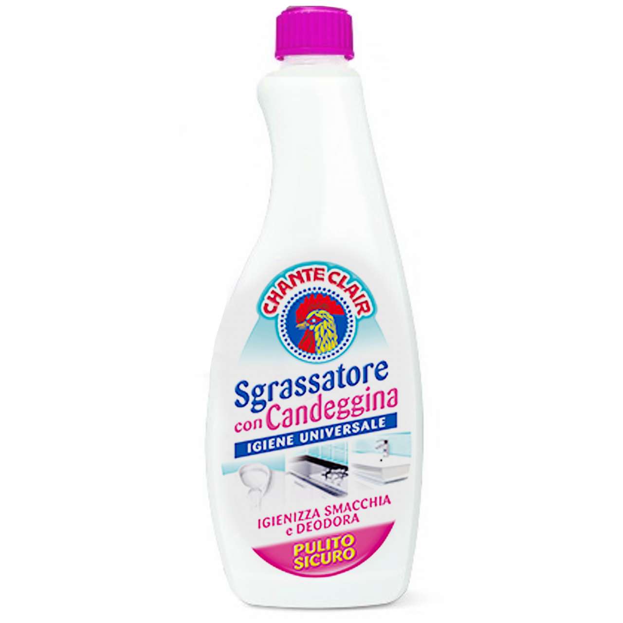 CHANTECLAIR SGRASSATORE RICARICA CON CANDEGGINA 625ML BOUQUET FIORITO