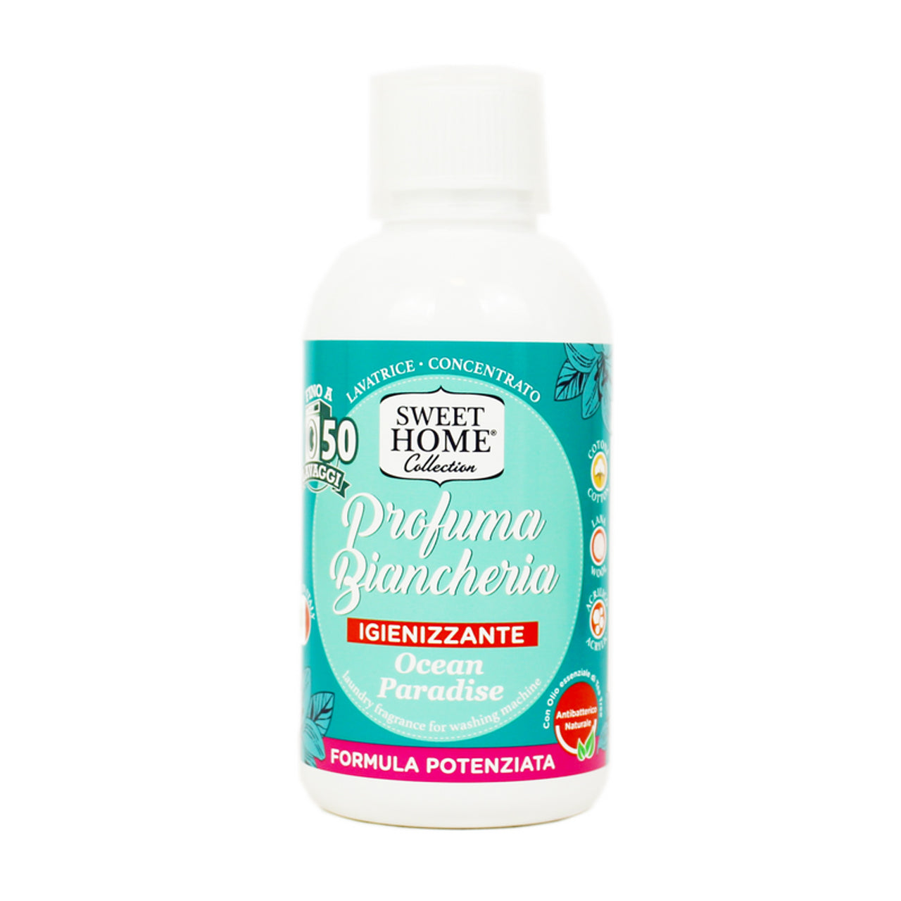 SWEET HOME PROFUMA BIANCHERIA OCEAN PARADISE 250 ML IGIENIZZANTE