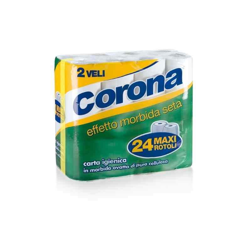 CORONA CARTA IGIENICA 24 ROTOLI