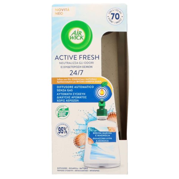 AIR WICK ACTIVE FRESH PROFUMATORE AMBIENTE BREZZA MARINA