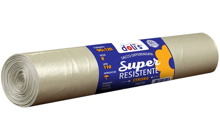 DOLI’S SUPER : SACCHI PATTUMIERA GRANDI,RESISTENTE ED EXTRA CAPIENZA TRASPARENTI