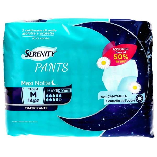 SERENITY PANTS MAXI NOTTE