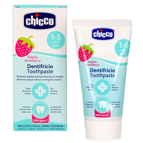 DENTIFRICIO BABY CHICCO FRAGOLA 50ML 12M+