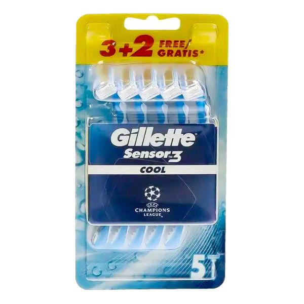 GILLETTE RASOIO SENSOR 3 COOL 5PZ