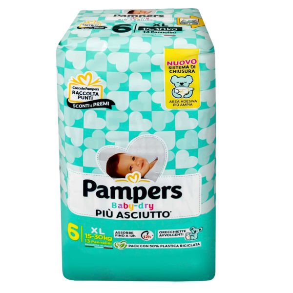 PAMPERS BABY DRY PANNOLINI