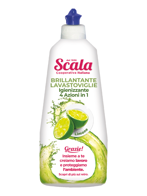 SCALA BRILLANTANTE LAVASTOVIGLIE LIMONE 500 ML