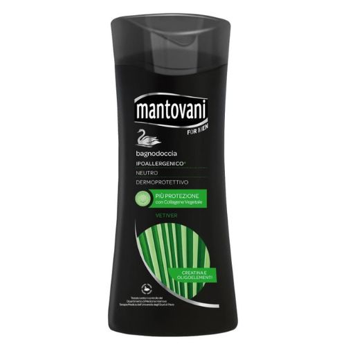 MANTOVANI BAGNODOCCIA SHAMPOO VETIVER E OLIGOELEMENTI 400ML