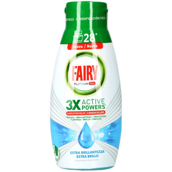 FAIRY DETERSIVO LAVASTOVIGLIE GEL OCEAN 504ML