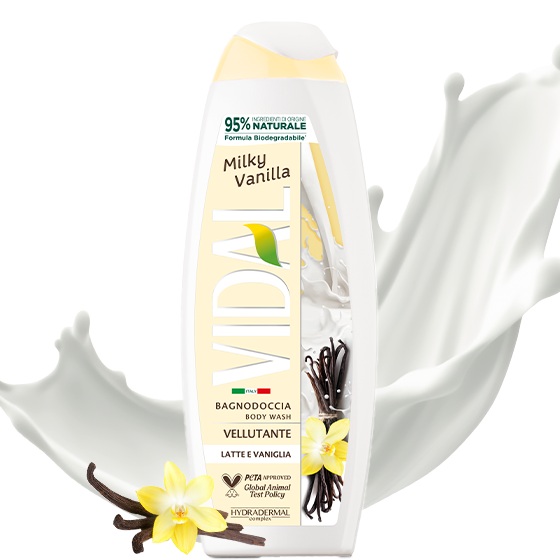 VIDAL BAGNODOCCIA 500ML LATTE E VANIGLIA