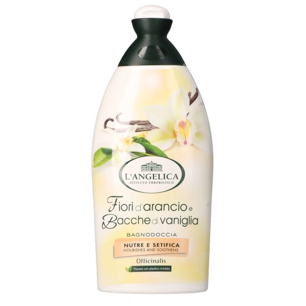 L'ANGELICA BAGNOSCHIUMA ARANCIA E VANIGLIA SETIFICANTE 500ML