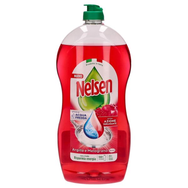NELSEN DETERSIVO PIATTI 850ML ARGILLA&MELOGRANO
