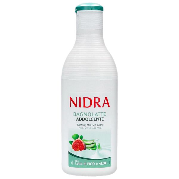 NIDRA BAGNOLATTE ADDOLCENTE 750 ML CON LATTE DI FICO E ALOE - I negozi del sottocosto