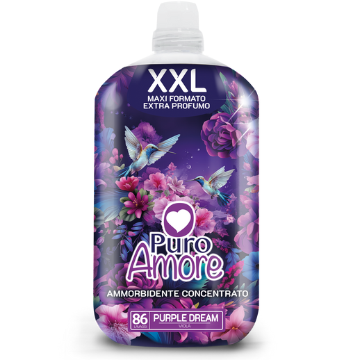 PURO AMORE AMMORBIDENTE CONCENTRATO XXL 86 LAVAGGI PURPLE DREAM - I negozi del sottocosto