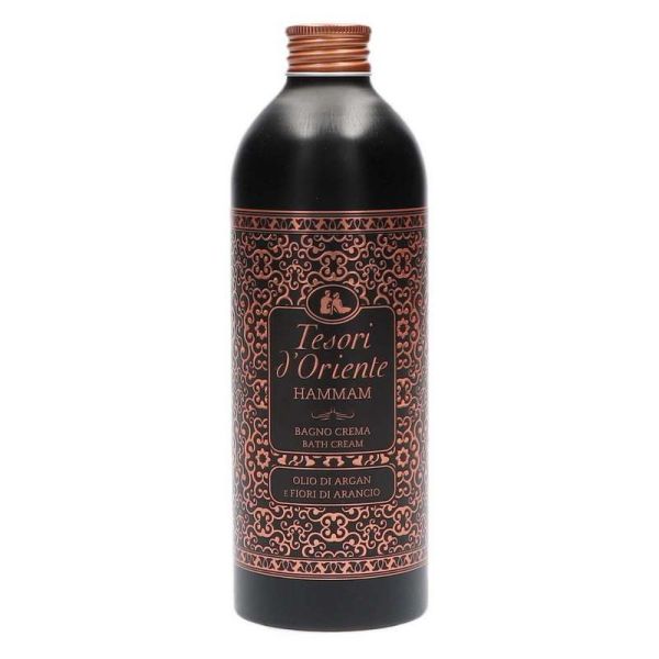 TESORI D´ORIENTE BAGNO CREMA HAMMAM DELICATO CON OLIO DI ARGAN E FIORI DI ARANCIO 500 ML
