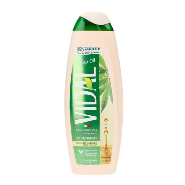 VIDAL BAGNODOCCIA OLIO DI CANAPA BIOLOGICO 500ML
