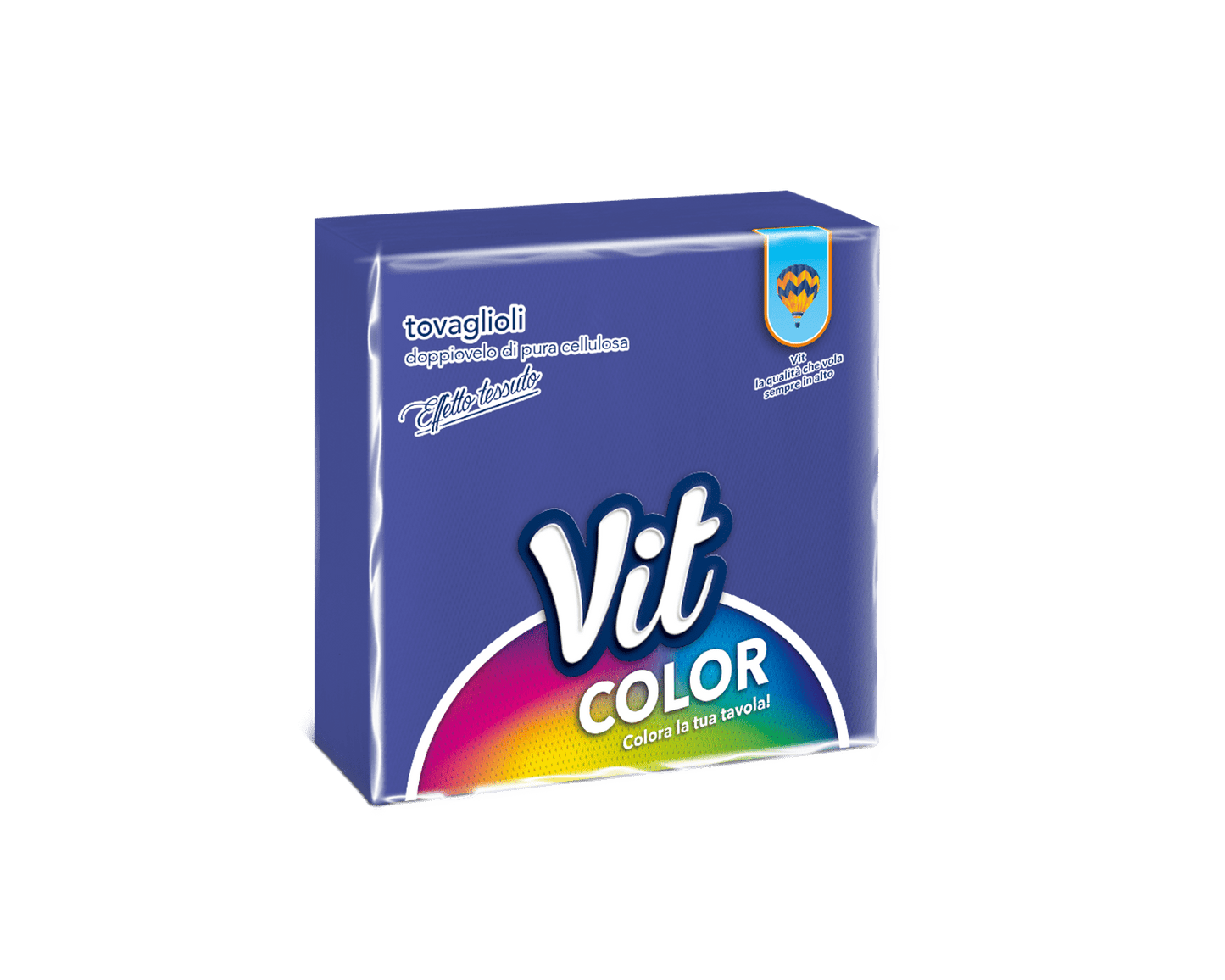 VIT TOVAGLIOLI COLORATI 2V CM.33X33 25 PZ