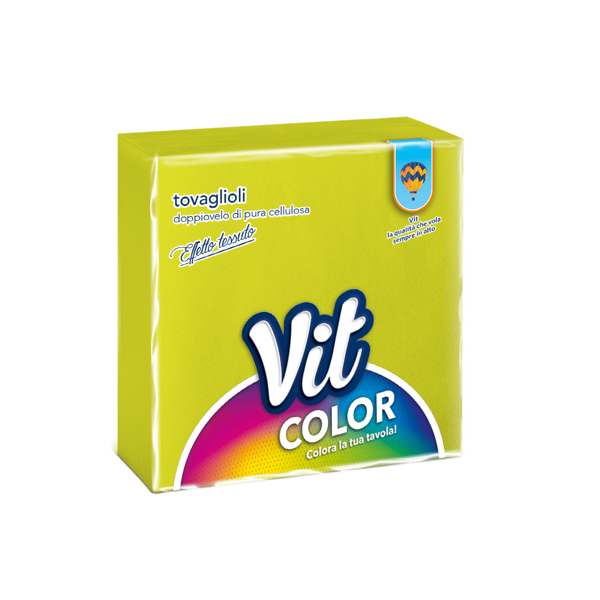 VIT TOVAGLIOLI COLORATI 2V CM.33X33 25 PZ