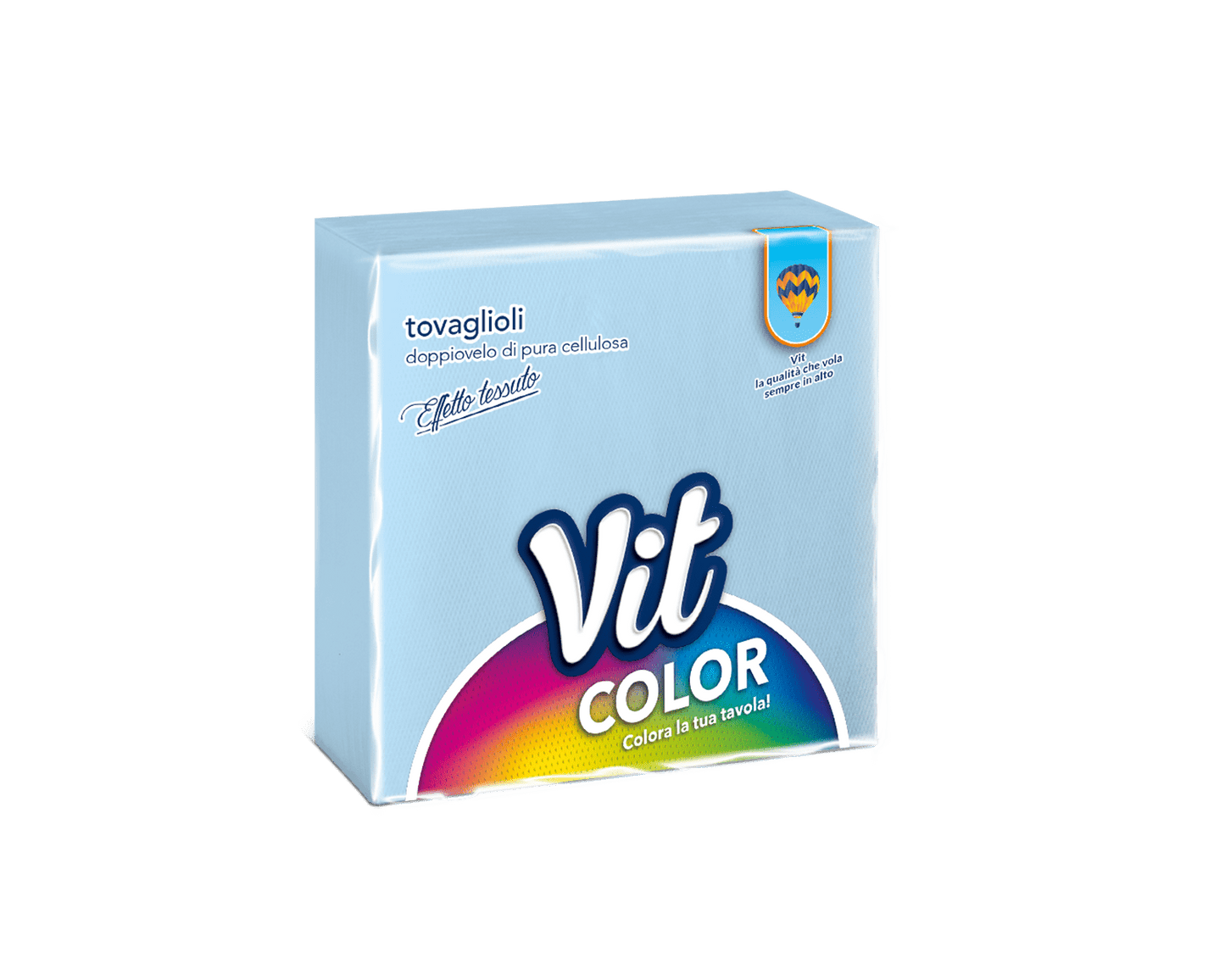 VIT TOVAGLIOLI COLORATI 2V CM.33X33 25 PZ