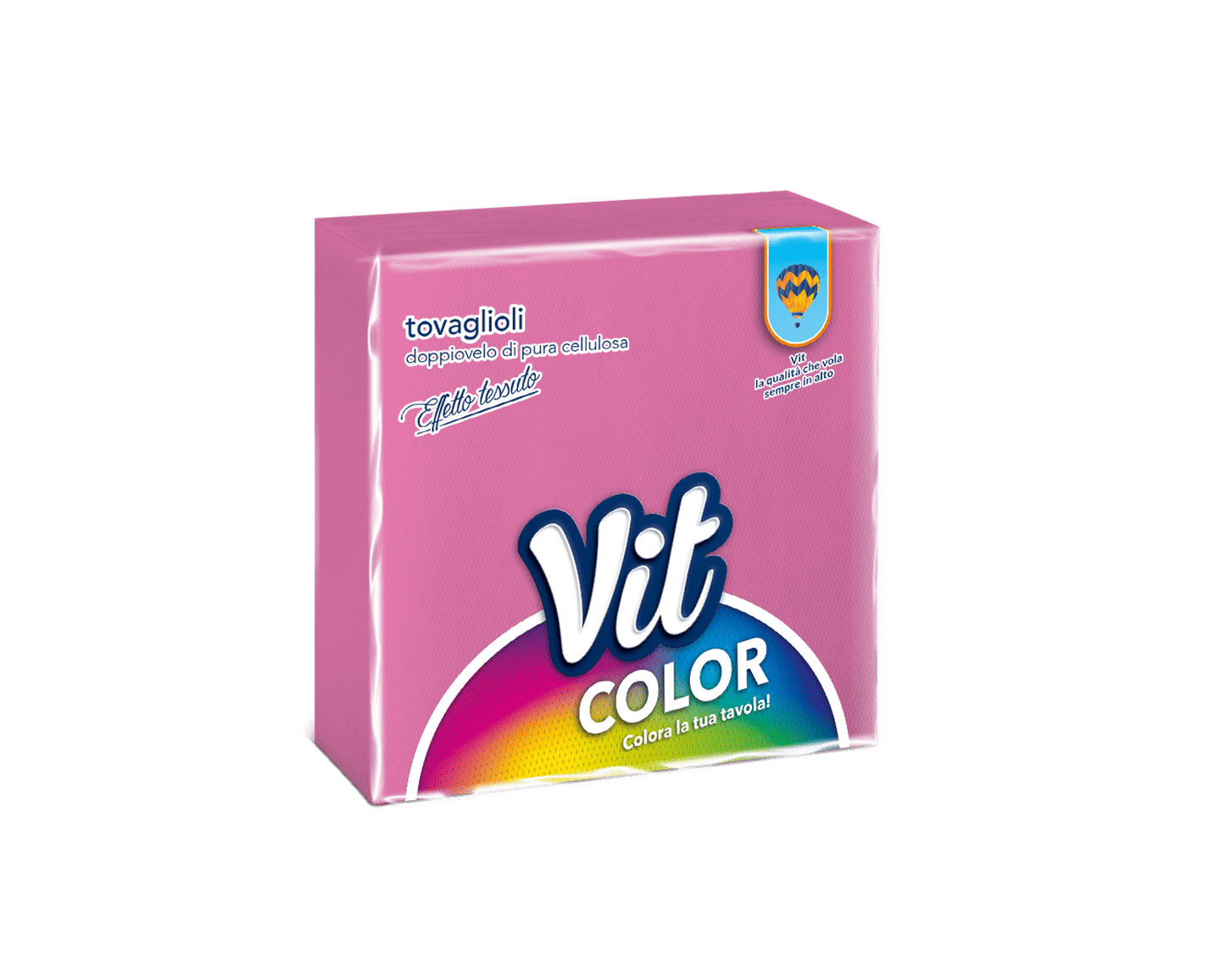 VIT TOVAGLIOLI COLORATI 2V CM.33X33 25 PZ
