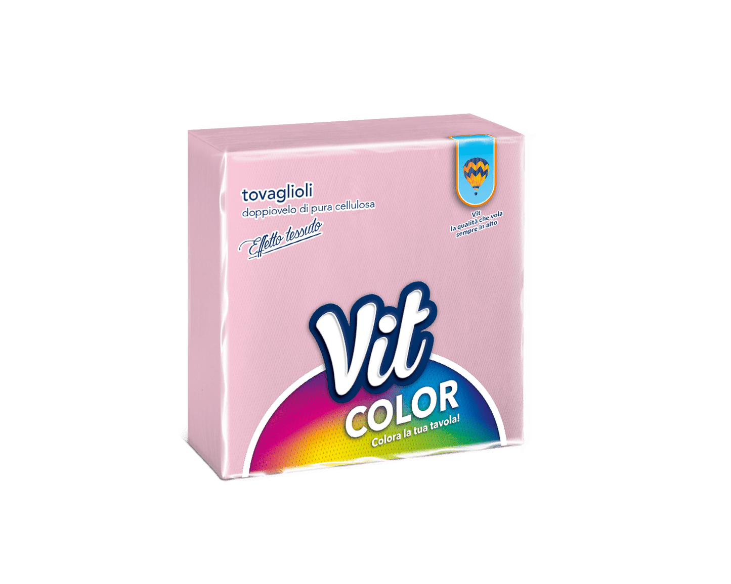 VIT TOVAGLIOLI COLORATI 2V CM.33X33 25 PZ