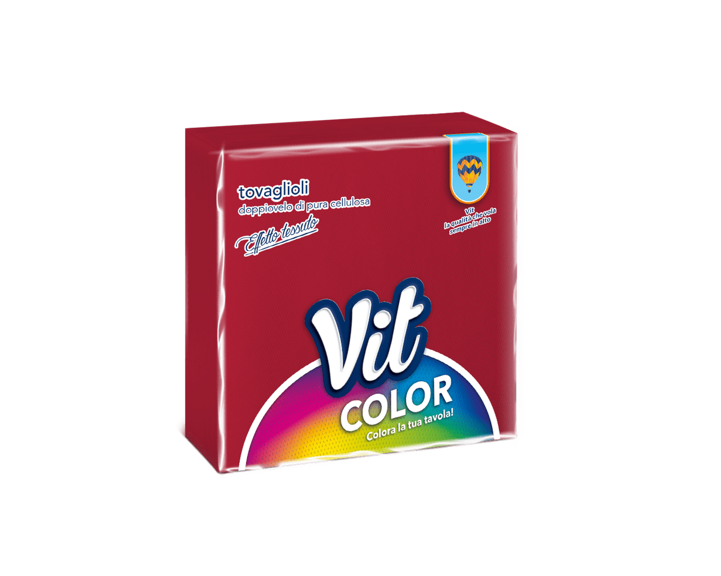 VIT TOVAGLIOLI COLORATI 2V CM.33X33 25 PZ