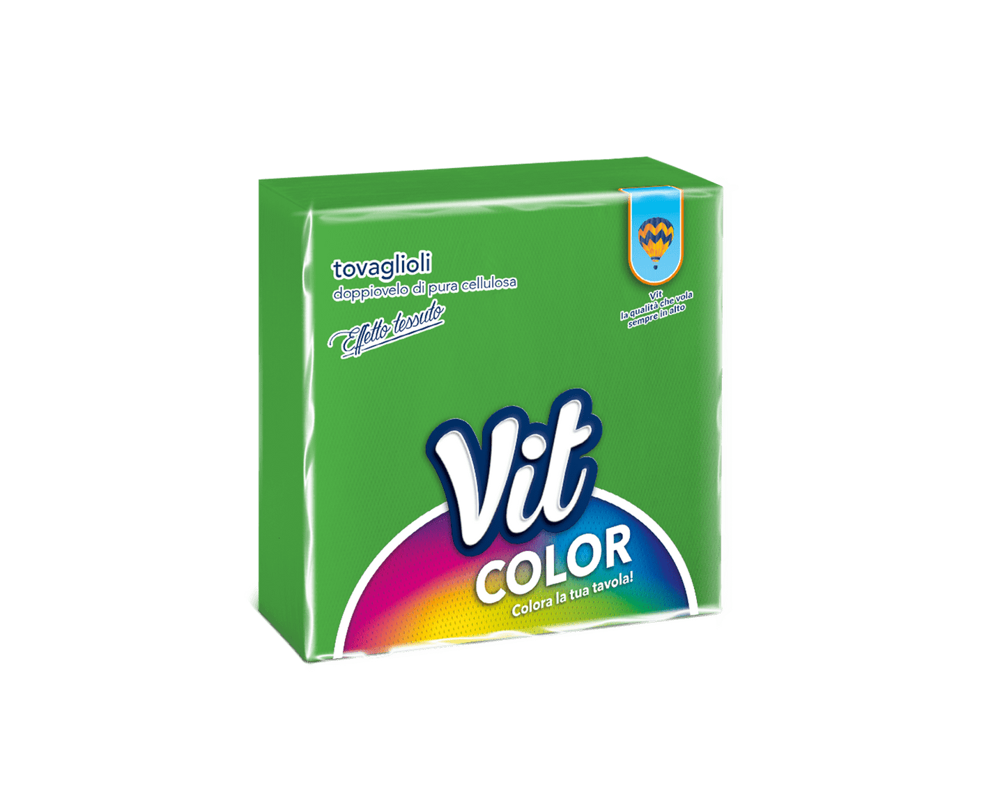 VIT TOVAGLIOLI COLORATI 2V CM.33X33 25 PZ