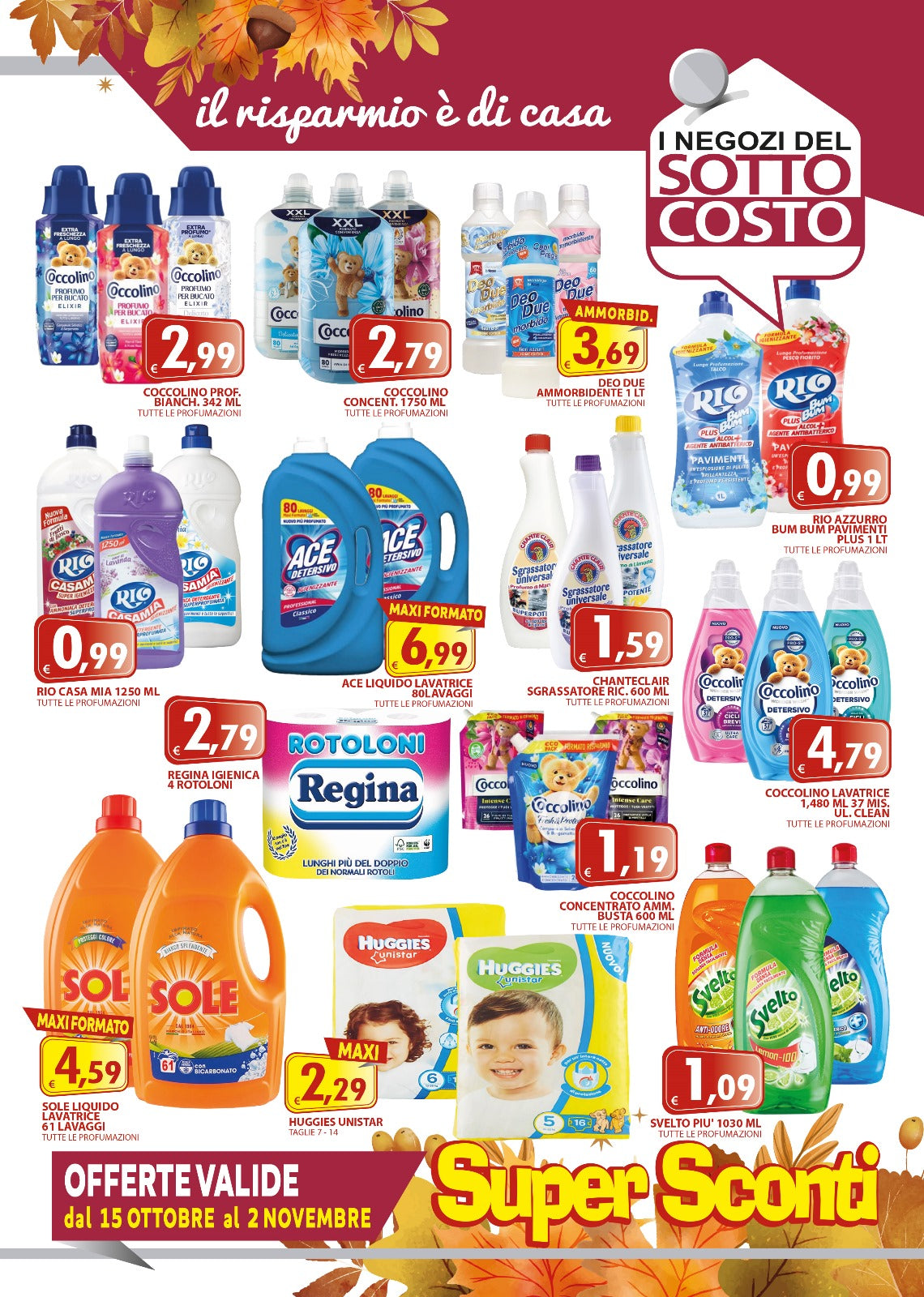 VOLANTINO E PROMOZIONI