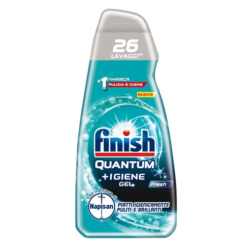 FINISH QUANTUM ULTIMATE GEL LAVASTOVIGLIE IGIENE+ FRESH 560 ML
