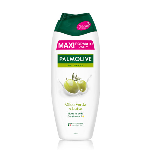 PALMOLIVE BAGNODOCCIA CREMA OLIVA VERDE E LATTE 750 ML