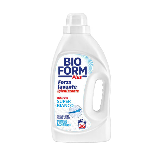 BIOFORM PLUS DETERSIVO LAVATRICE 1.625 LT CAPI BIANCHI