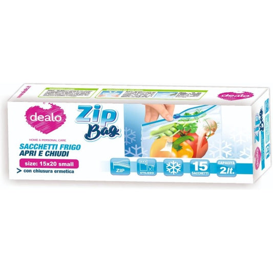 DEALO ZIP BAG SMALL 15x20 cm