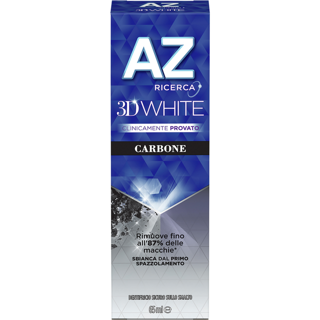 AZ Dentifricio 3D Carbone 65ml Dentifrici Az