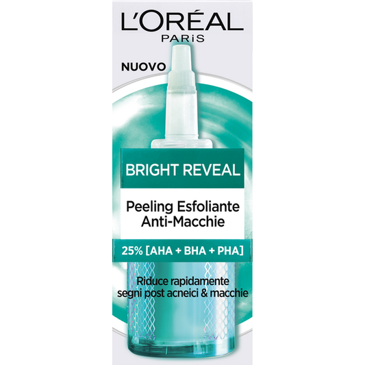 L’OREAL PARIS CREMA BRIGHT REVEAL PEELING ESFOLIANTE ANTI MACCHIE 25 ML