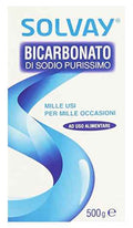Solvay Bicarbonato di Sodio Purissimo 500gr Soda e Bicarbonato SOLVAY