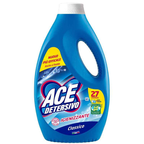 Ace Detersivo Bucato Classico 27Lavaggi Detersivo Bucato ACE
