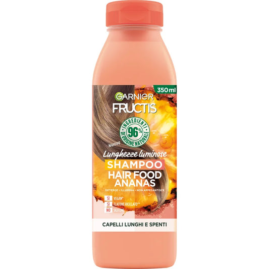 FRUCTIS SHAMPOO HAIR FOOD ANANAS 350 ML